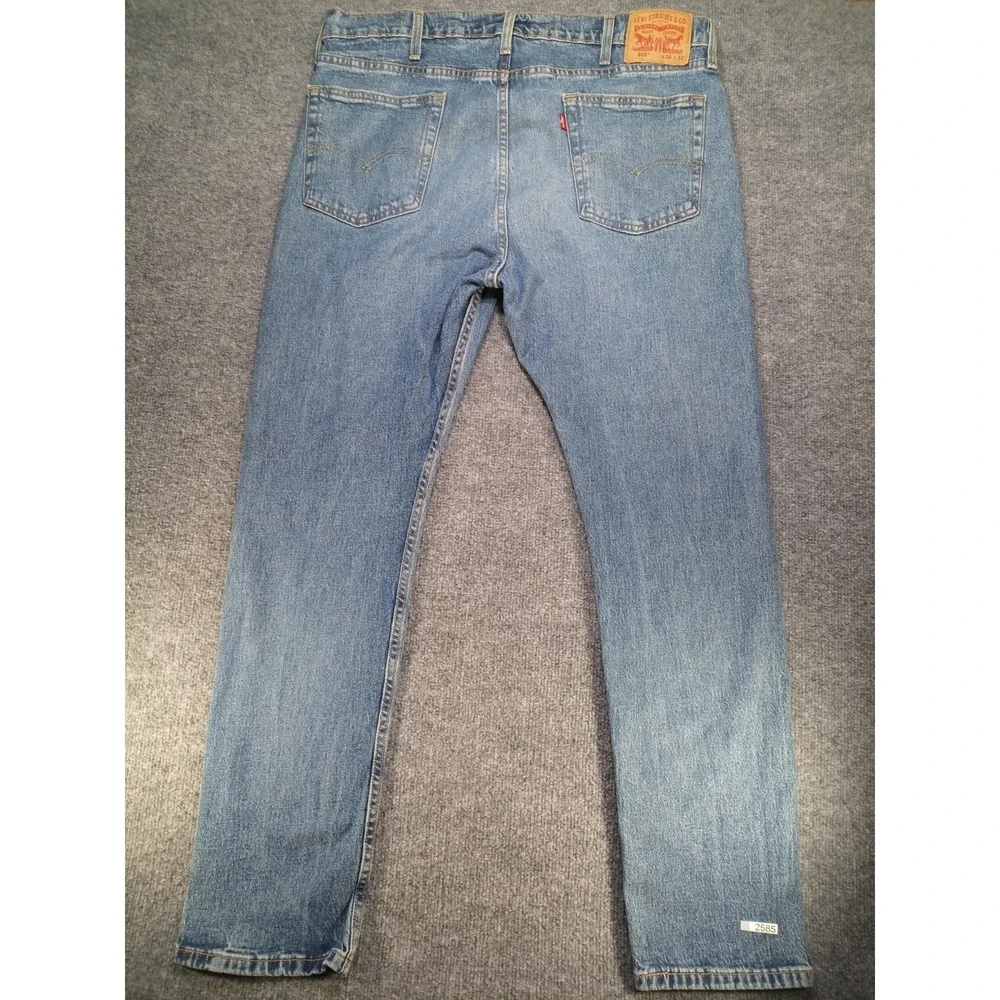 Levi's 540 Athletic Fit Jeans Men's 38x32 Blue Denim Straight Leg Pants